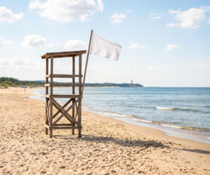 Sinice Świnoujście. Czy w Świnoujściu można się kąpać 05.08? Flaga, warunki pogodowe