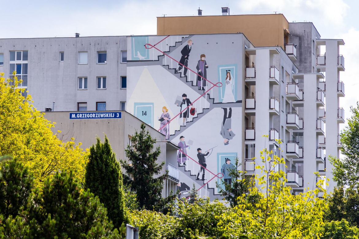 Murale w Warszawie