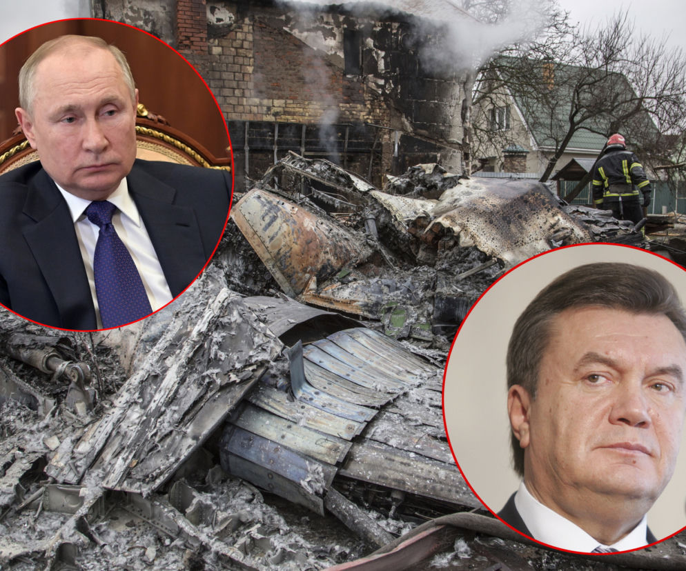 Wiktor Janukowicz i Putin