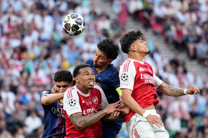 Liga mistrzów. Mecz PSG - Arsenal