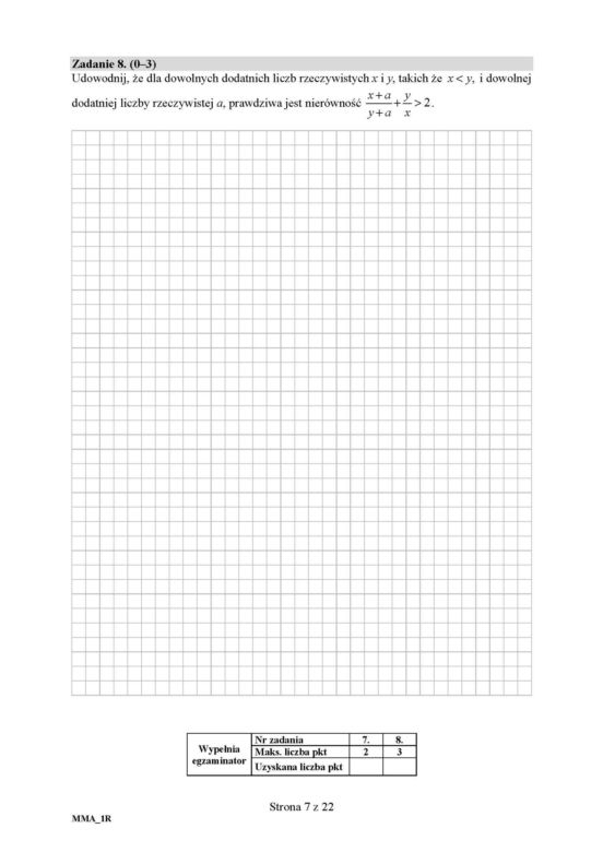 Matura 2019 matematyka p.rozszerzony