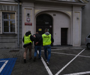 Doprowadzenie nożownika z Rudy Śląskiej