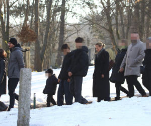 Pogrzeb Mirosława Krawczyka w Gdańsku: Aneta Zając i Mikołaj Krawczyk