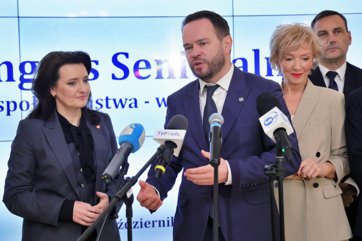 Marzena Okła-Drewnowicz, Sekretarz Stanu w KPRM, podczas Kongresu Senioralnego