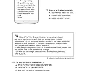 Próbny egzamin ósmoklasisty 2026 CKE: język angielski. Arkusze CKE z angielskiego [14.01.2026]