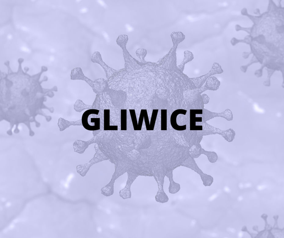 Gliwice - 104 zakażenia