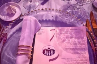 Bal TVN-u 2025, menu