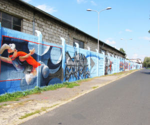 Graffiti przy Żeglarskiej w Rzeszowie nabrało kolorów