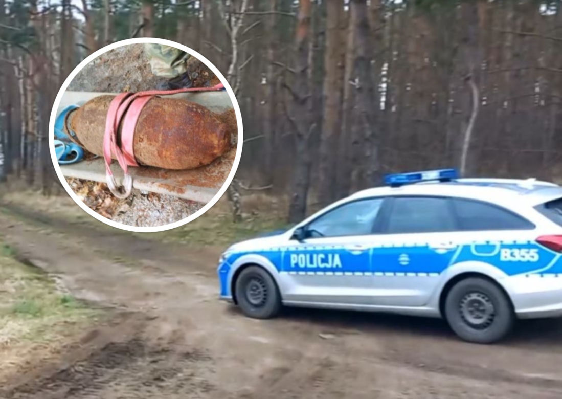 Policjanci 12 dni pilnowali… lasu. Na koniec akcji doszło do dwóch potężnych eksplozji