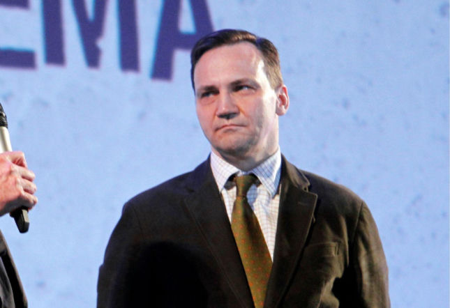 Sikorski's strong words about PiS. The word  "aggressive cretinisms" was used