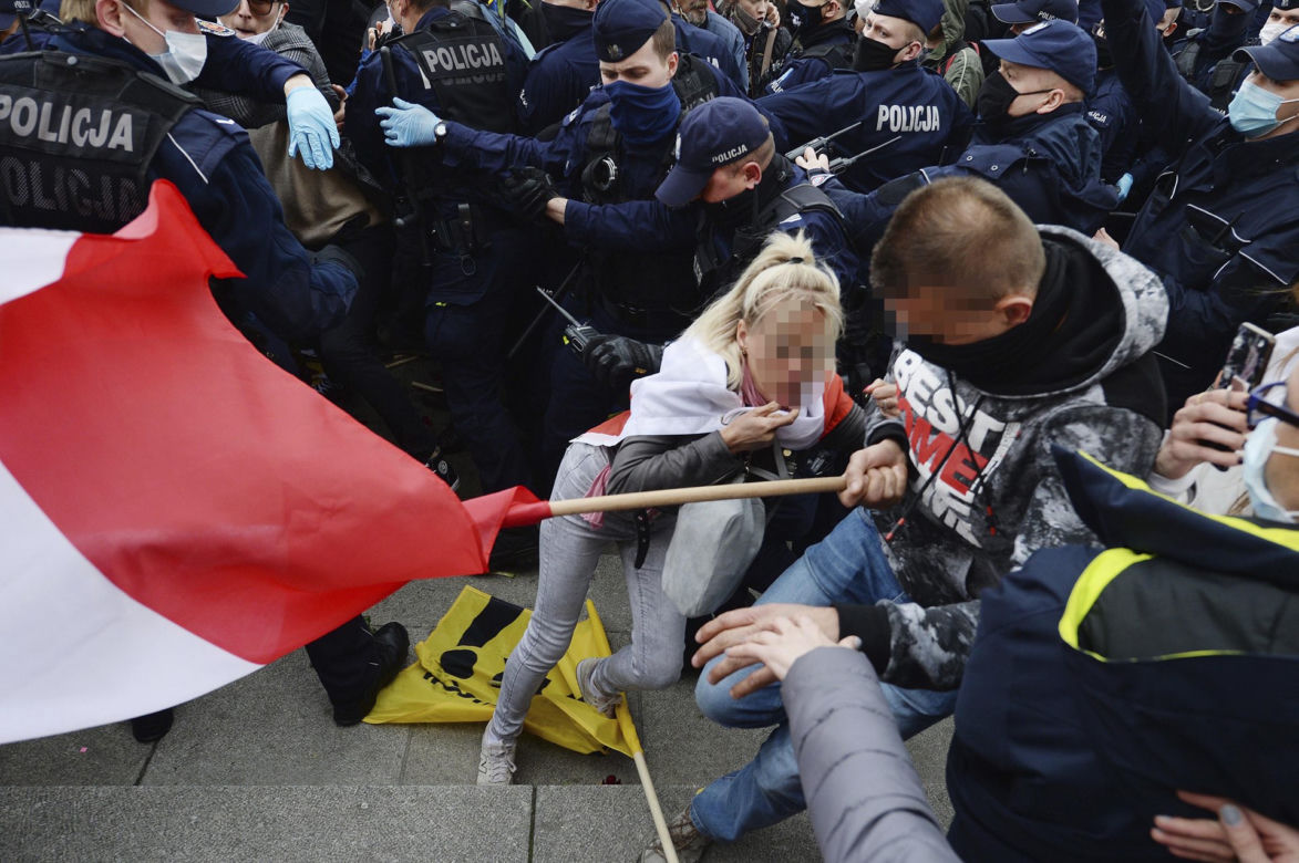 Protest przedsiębiorców w Warszawie