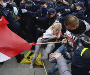 Protest przedsiębiorców w Warszawie