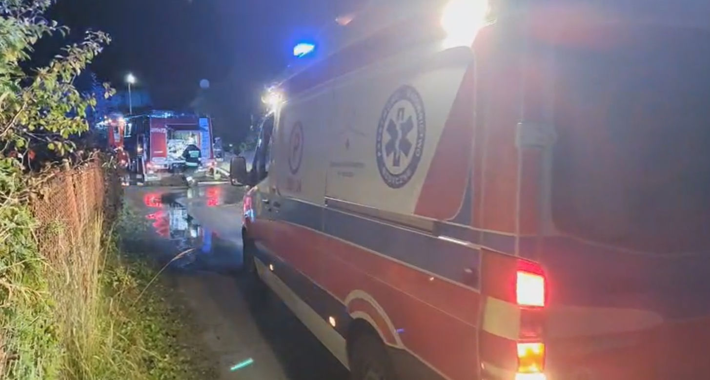 Koszmarny pożar w Kuźnicy Starej pod Kłobuckiem. 7 osób straciło dom nad głową