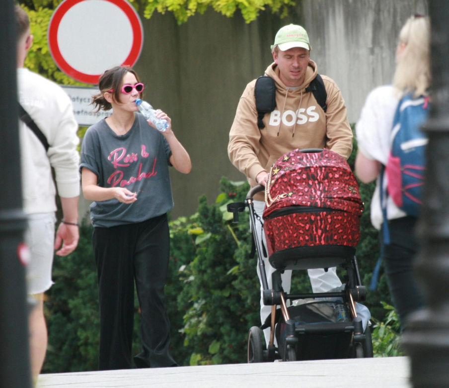 Olga Bołądź zakochana mama