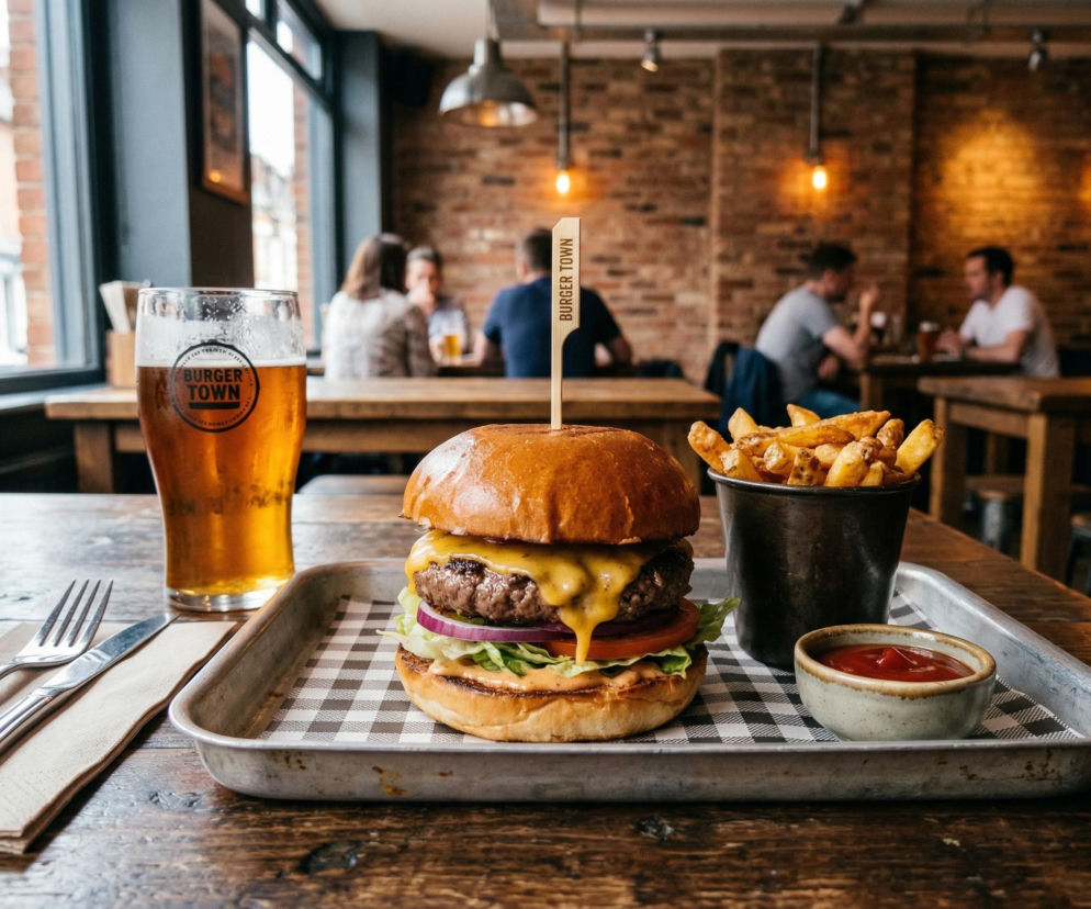 Najlepsze burgery w Olsztynie - TOP 10 olsztyńskich burgerów