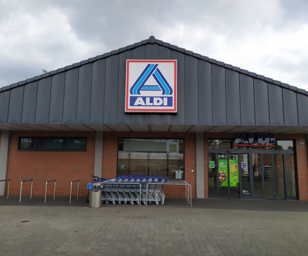 Nowy sklep Aldi w Warszawie.