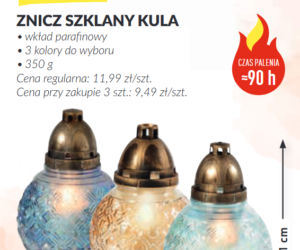 Znicze w Biedronce