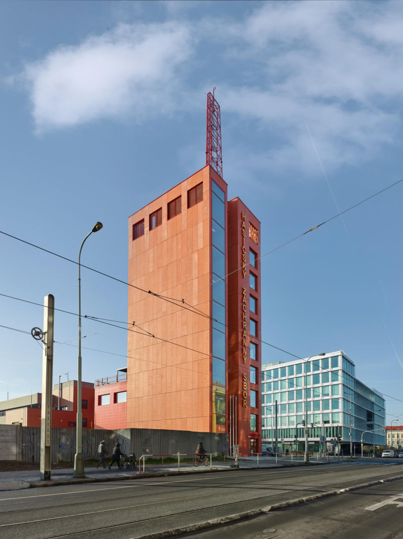 Nowa siedziba praskiej straży pożarnej