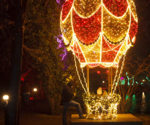 Park Iluminacji w zamku Topacz