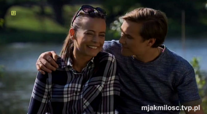 M jak miłość po wakacjach 2016, Magda (Anna Mucha), Olek (Maurycy Popiel)
