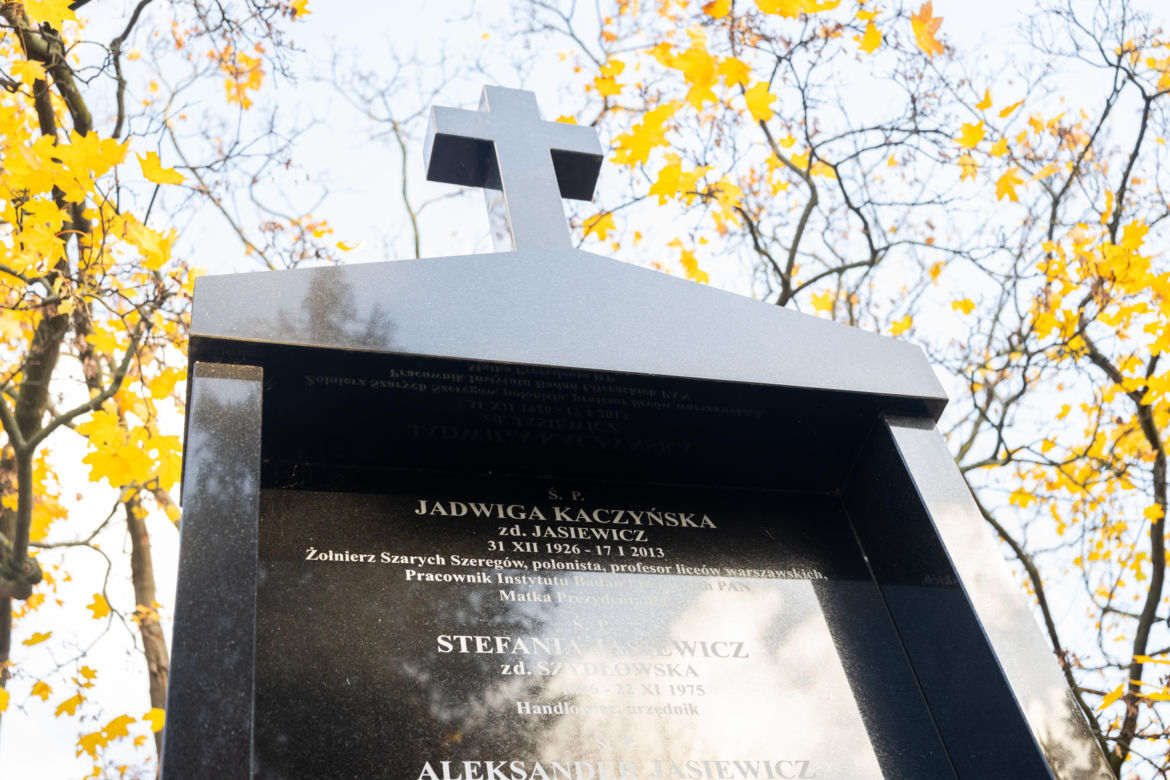 Jadwiga Kaczyńska. Grób