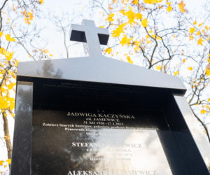 Jadwiga Kaczyńska. Grób