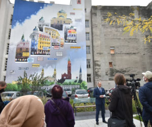Nowy mural w Śródmieściu