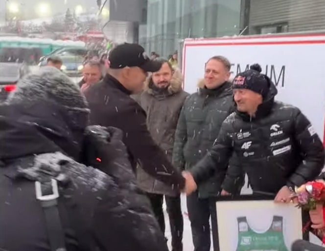 Karol Nawrocki na PŚ w Zakopanem