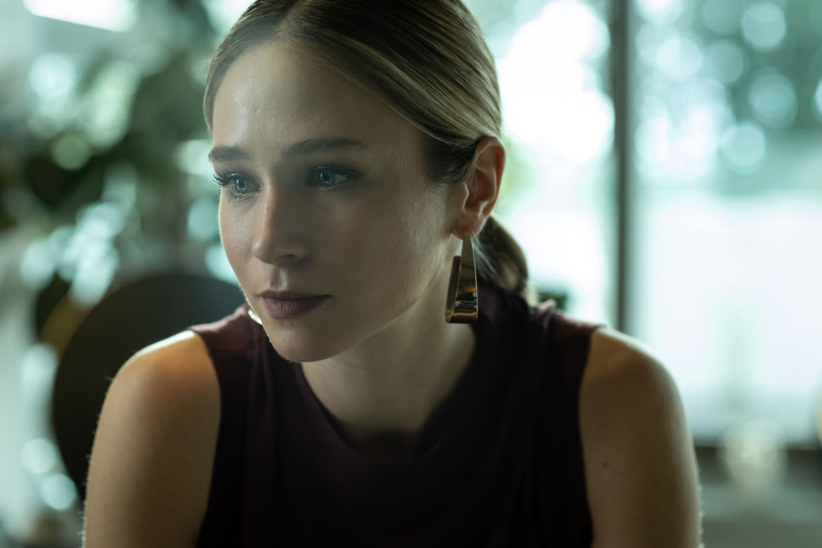 Wotum nieufności, odc. 1. Milena Hauer (Zofia Wichłacz)