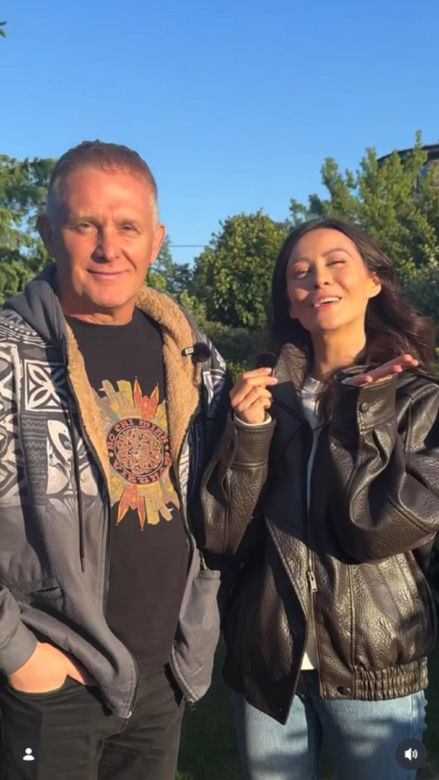 M jak miłość nowy sezon na planie. Joanna (Dominika Sakowicz), Artur Rogowski (Robert Moskwa)