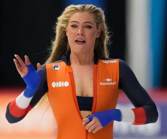 Miss Igrzysk Jutta Leerdam eksponuje biust. Zarabia na tym fortunę!