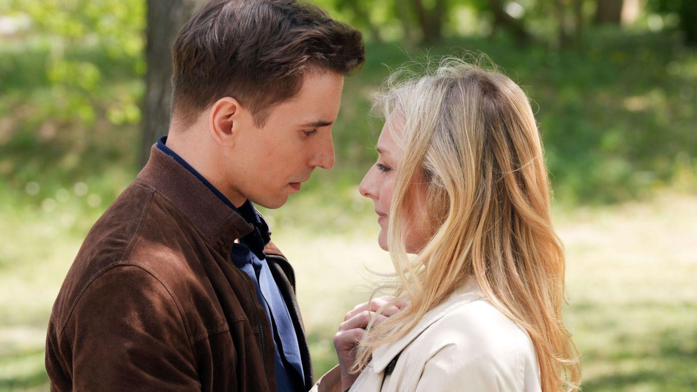 Barwy szczęścia odc. 3426. Tomek Kępski (Jakub Sokołowski), Grażyna (Kinga Suchan)