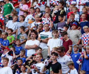 Górnik Zabrze - Ferencvaros: Zdjęcia kibiców z meczu 3. rundy eliminacji Ligi Europy