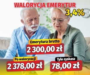 Dramatycznie niska waloryzacja emerytur w 2026 roku!