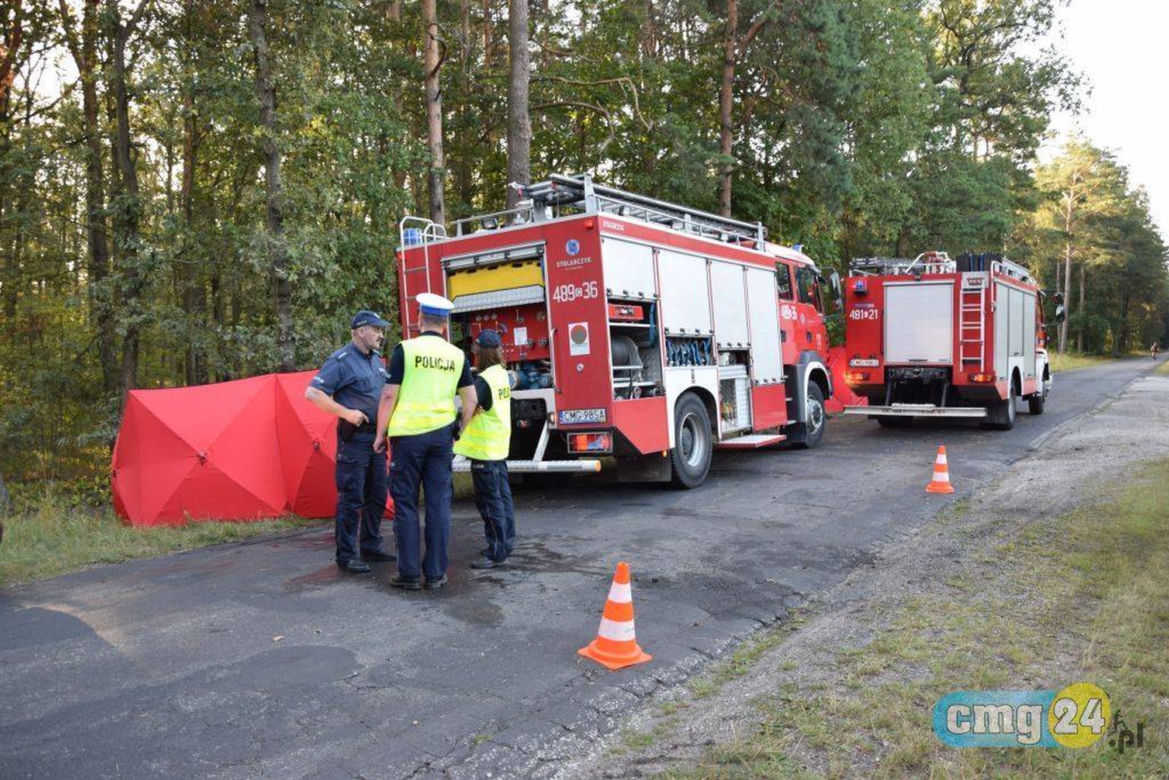 Tragiczny wypadek w miejscowości Miradz, czterech młodych ludzi nie żyje
