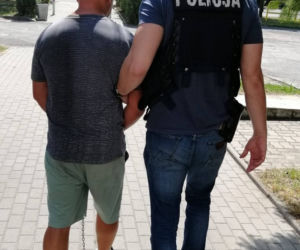 Policjantom uciekł, ale złapały go policjantki.  Ich zdjęcia tylko u nas