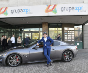 MiłyPan jeździ sportowym Maserati GranTurismo
