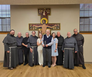 Pomnik św. Maksymiliana Marii Kolbego odsłonięty w Marytown w  Libertyville, IL