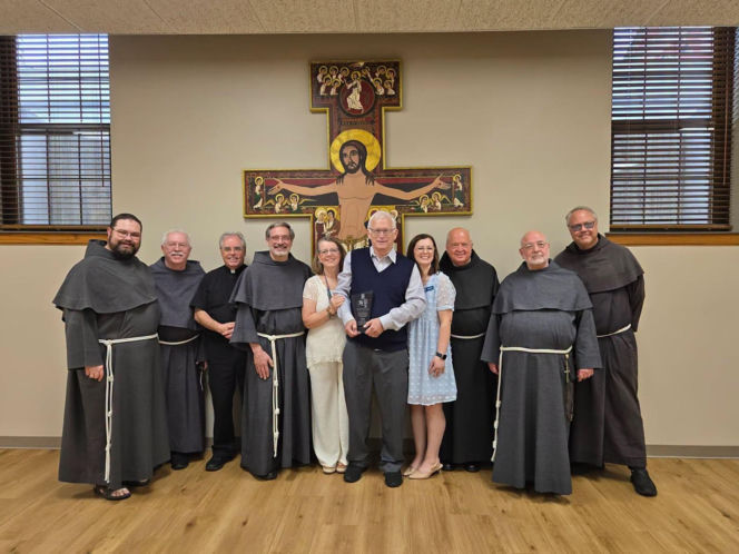 Pomnik św. Maksymiliana Marii Kolbego odsłonięty w Marytown w  Libertyville, IL