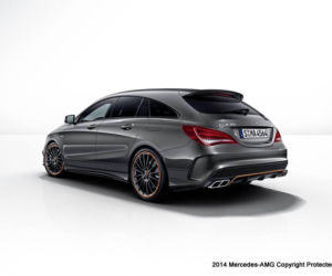 Mercedes CLA 45 AMG Shooting Brake OrangeArt Edition