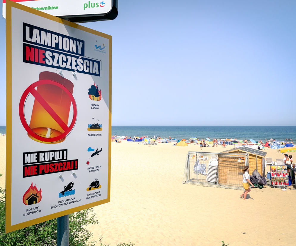 Mimo corocznych apeli, Polacy nadal masowo puszczają „lampiony szczęścia”