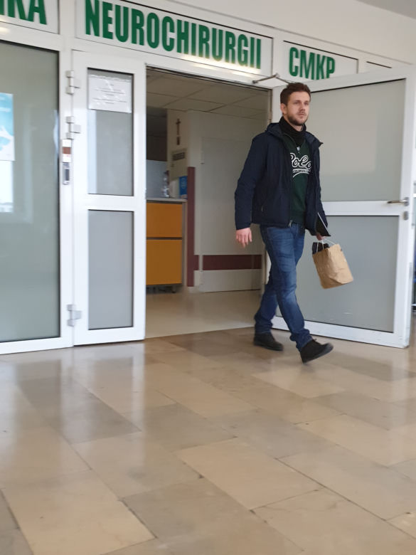 Antek Królikowski. Wpadł na wigilię do taty