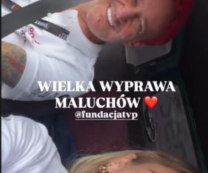 Córka Wiśniewskiego i Mandaryny ruszyła z tatą w podróż. Mieli awarię samochodu! Wylądowaliśmy w pokrzywach