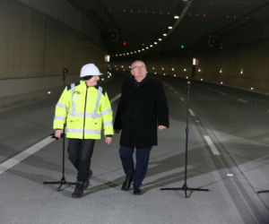 Otwarcie tunelu pod Ursynowem