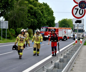 Wypadek w Jawczycach