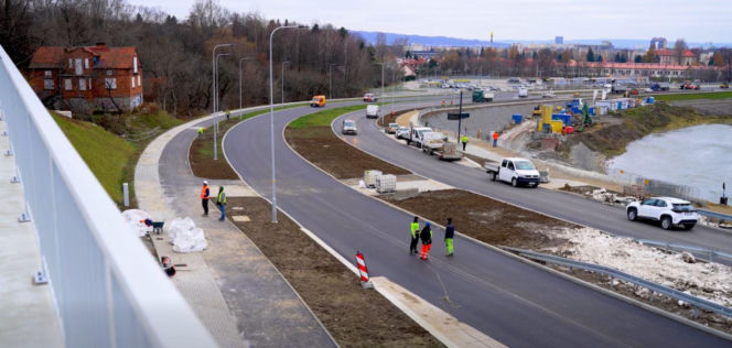 Budowa Wisłokostrady na końcowym etapie