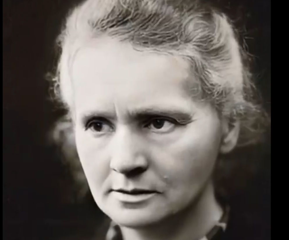 Maria Skłodowska Curie - jej zdjęcie także znalazło się w aplickacji 