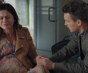 M jak miłość odc. 1915. Kasia (Paulina Lasota), Jakub Karski (Krzysztof Kwiatkowski)