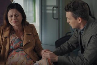 M jak miłość odc. 1915. Kasia (Paulina Lasota), Jakub Karski (Krzysztof Kwiatkowski)