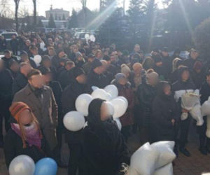 Szumowo pożegnało Irenę Rupińską i małego Bogusia